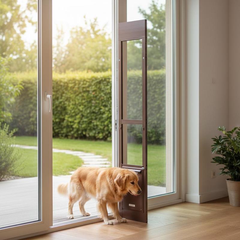 Dog Door for Sliding Glass Doo - Glass Door Hinge ulasan dan harga