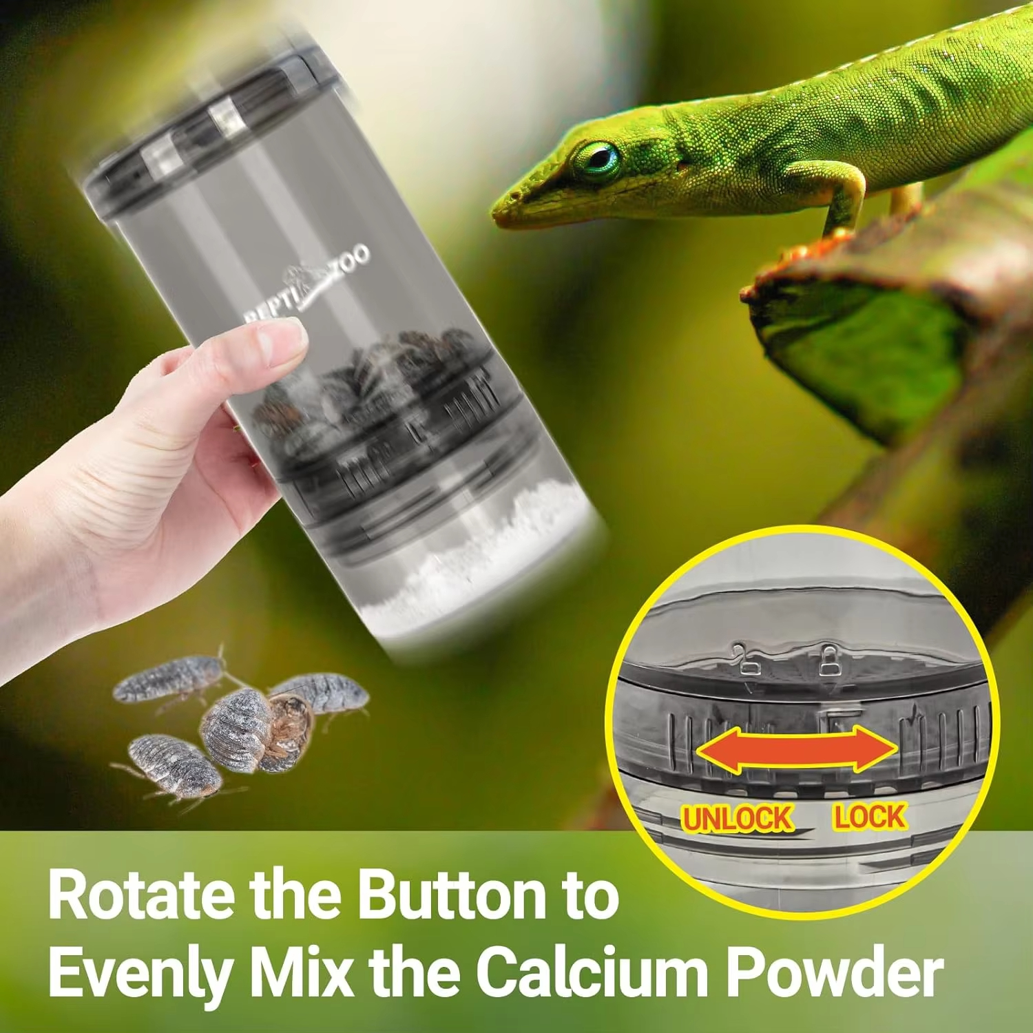 Reptile Calcium Powder Mixing  - Calcium Powder Reptile ulasan dan harga