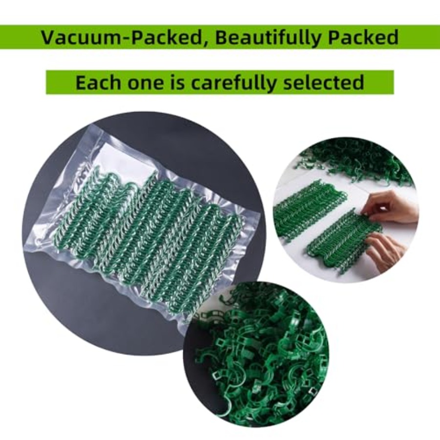 100 Pcs Plant Support Clips Pl - Vine Climbing Plastic ulasan dan harga