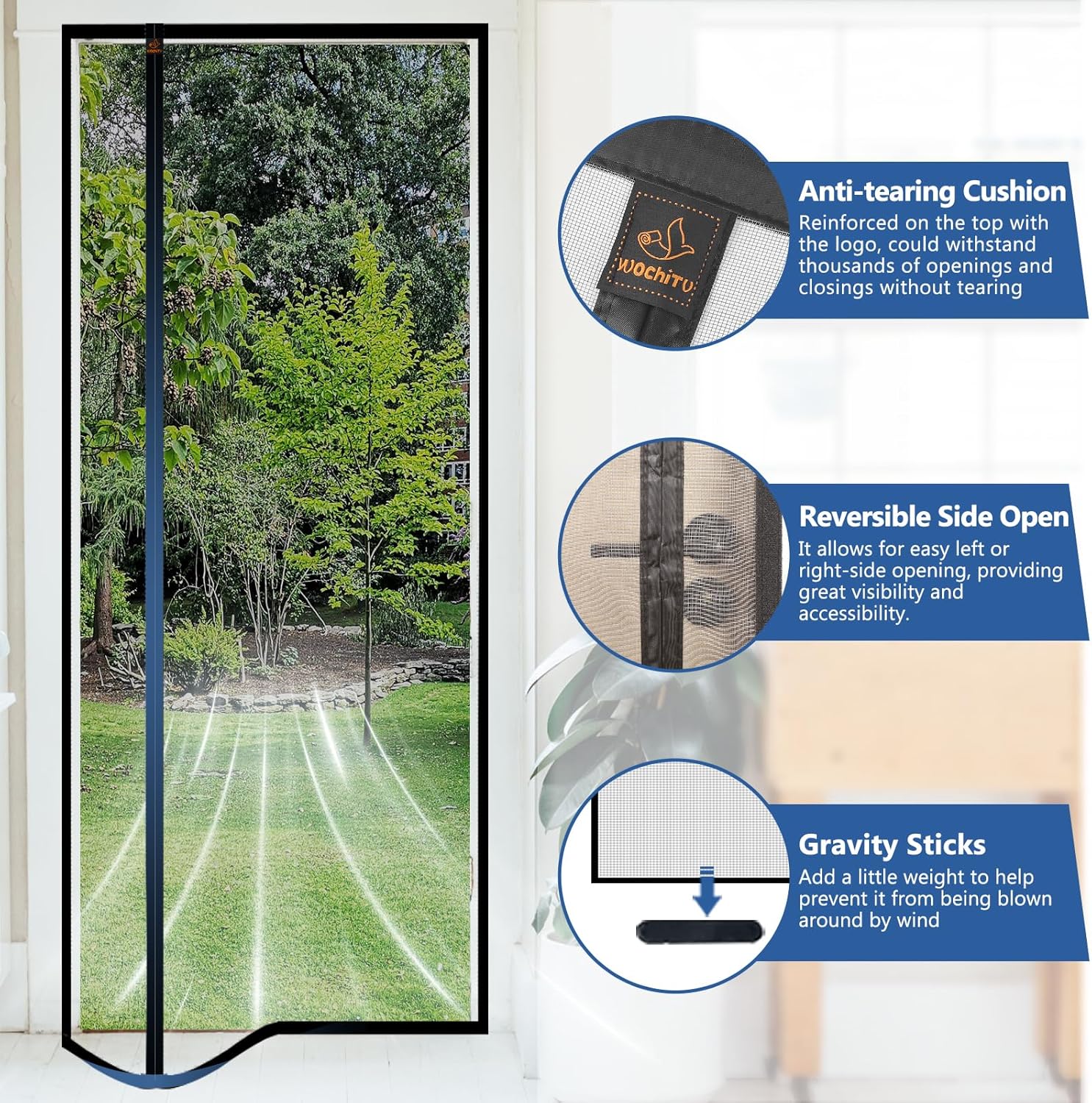 Reversible Screen Door Mesh Fi - Screen Top Mesh ulasan dan harga