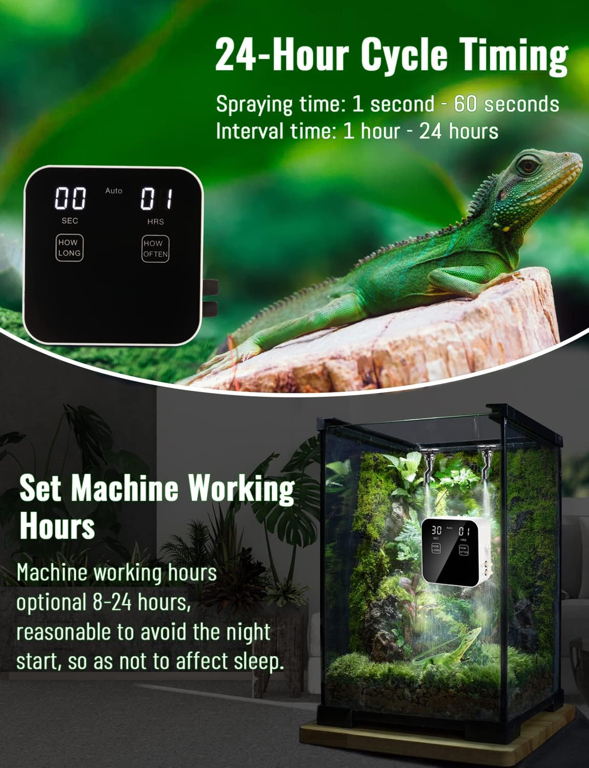 Automatic Rainforest Timing Sp - Misting Nozzle Reptile ulasan dan harga