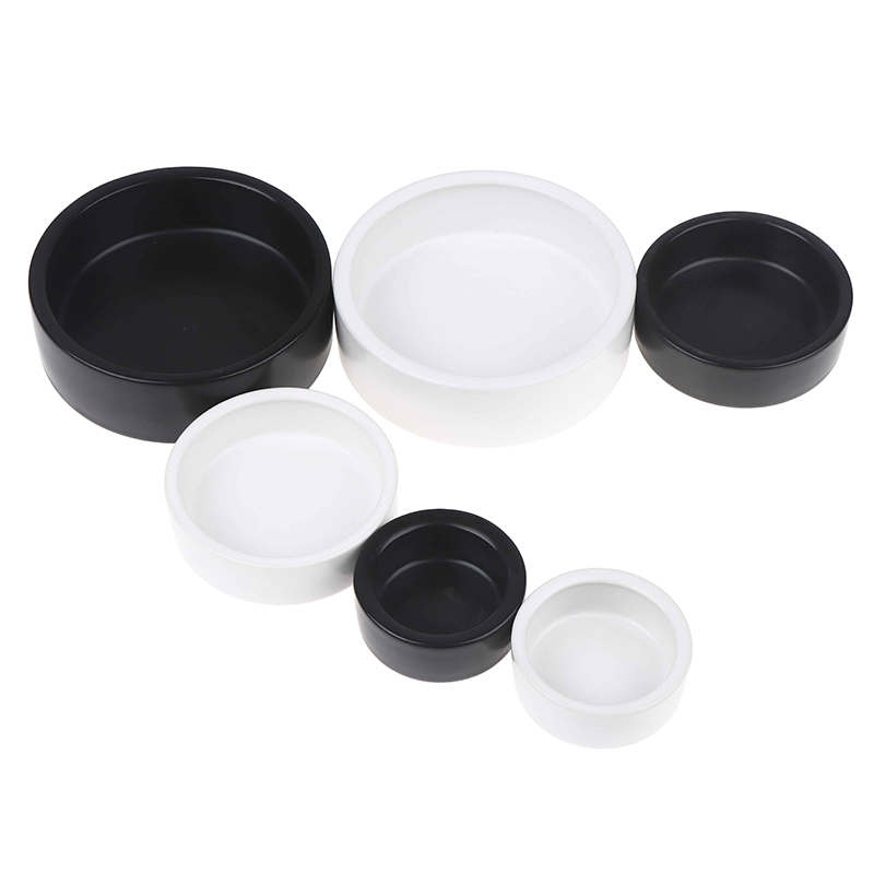 Reptile Food Ceramic Bowl Anti - Water Dish Reptile ulasan dan harga