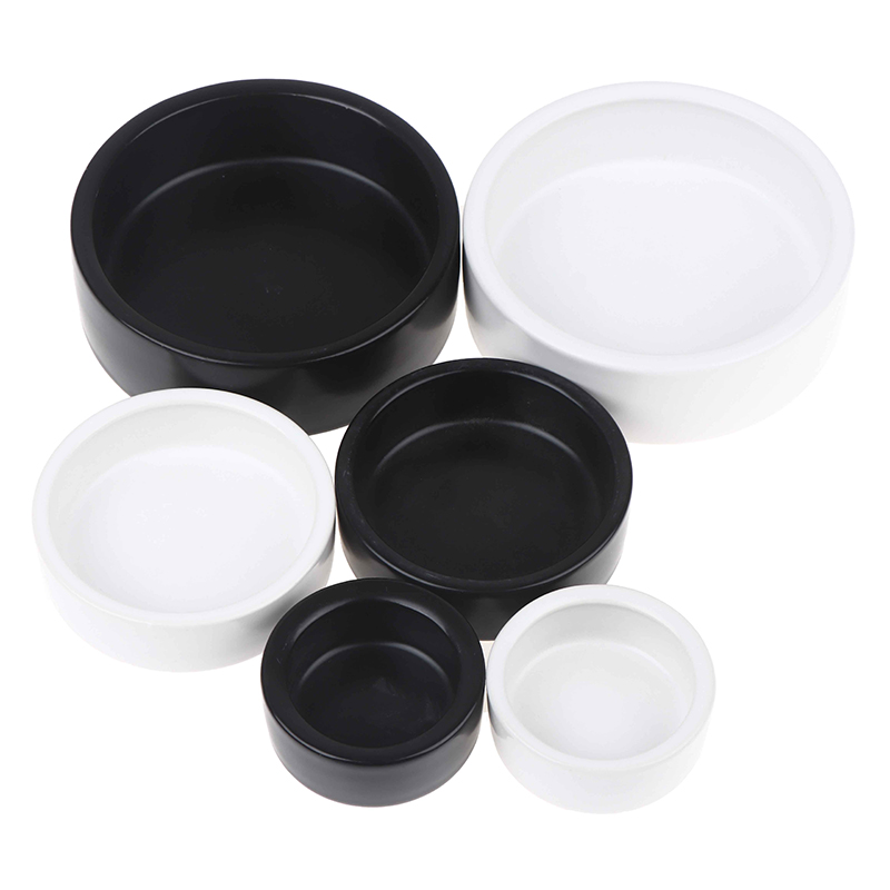 Reptile Food Ceramic Bowl Anti - Water Dish Reptile ulasan dan harga