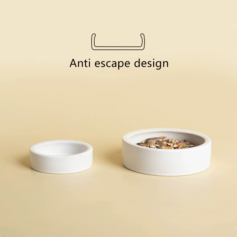 Reptile Food Ceramic Bowl Anti - Water Dish Reptile ulasan dan harga
