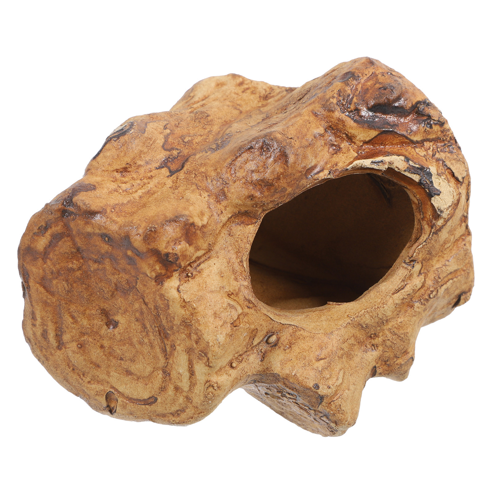 Pleco Caves Fish Tank Decorati - Hide Cave Ceramic ulasan dan harga