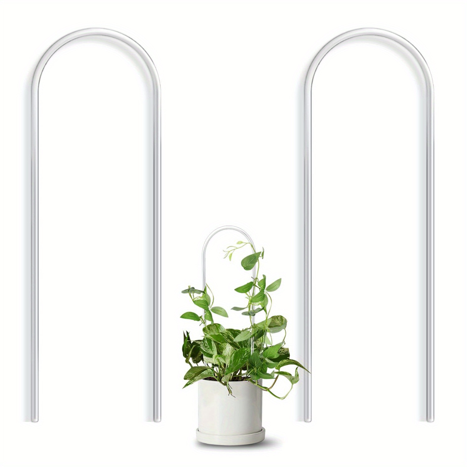 3pc u-shaped acrylic plant cli - Vine Climbing Plastic ulasan dan harga
