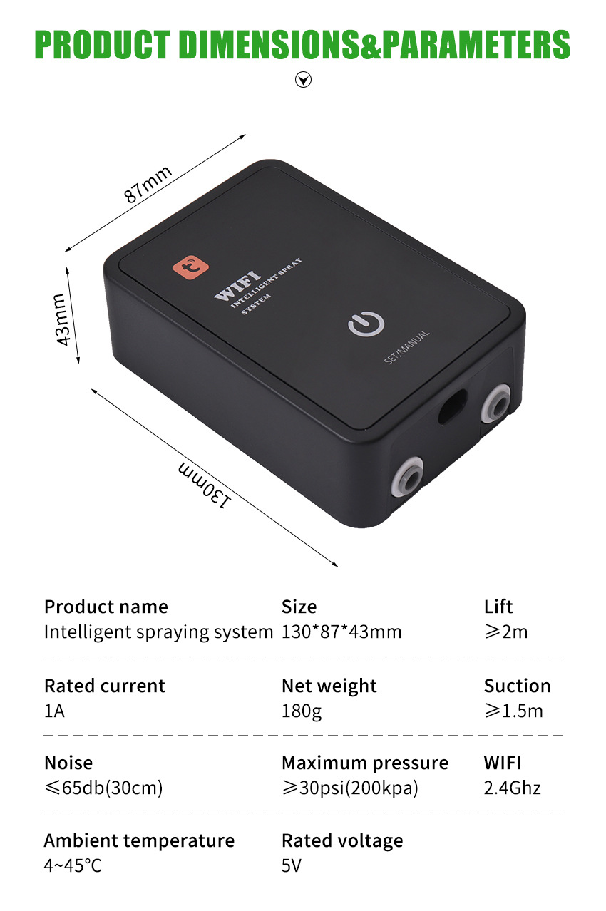 Smart WiFi Reptile Misting Sys - Misting Nozzle Reptile ulasan dan harga