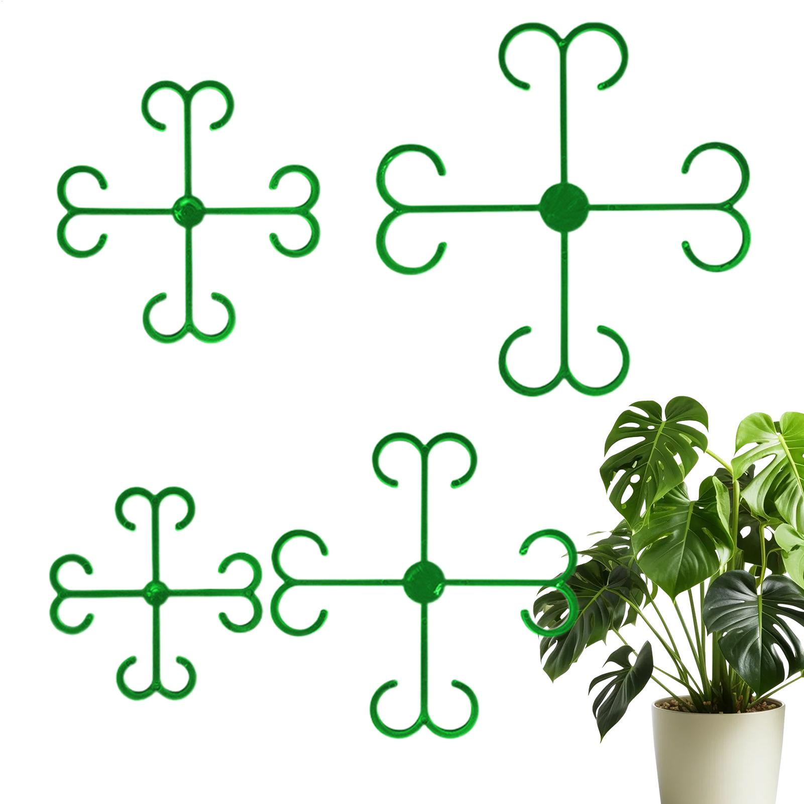 4Pcs Plant Stem Support Clips  - Vine Climbing Plastic ulasan dan harga