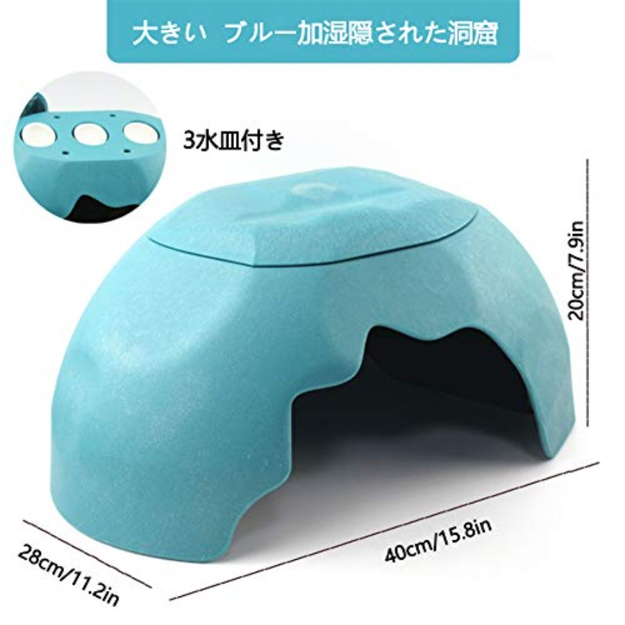 【Spot goods】Reptiles House wit - Hide Cave Ceramic ulasan dan harga