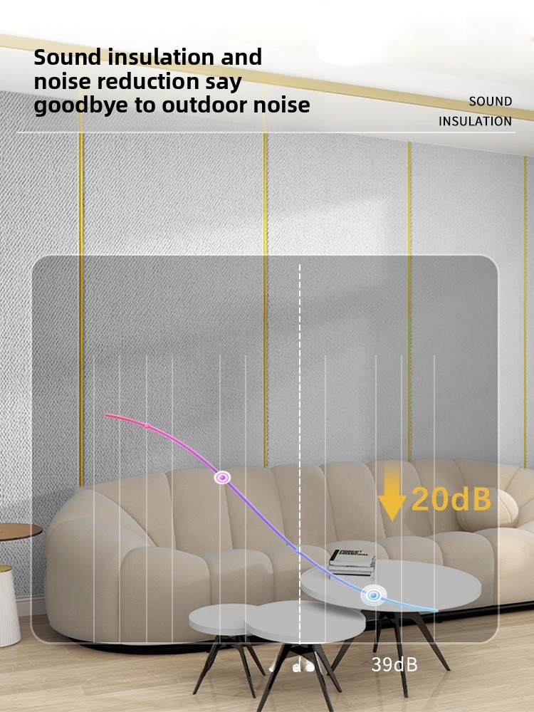 Extra Thick Linen Wall Sticker - Pvc Panel Background ulasan dan harga