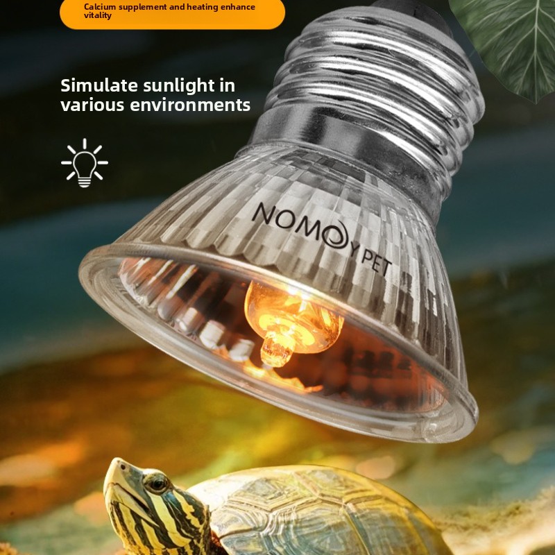 NOMOY 25/50/75w UVB 3.0 Reptil - Vitamin D3 Reptile ulasan dan harga