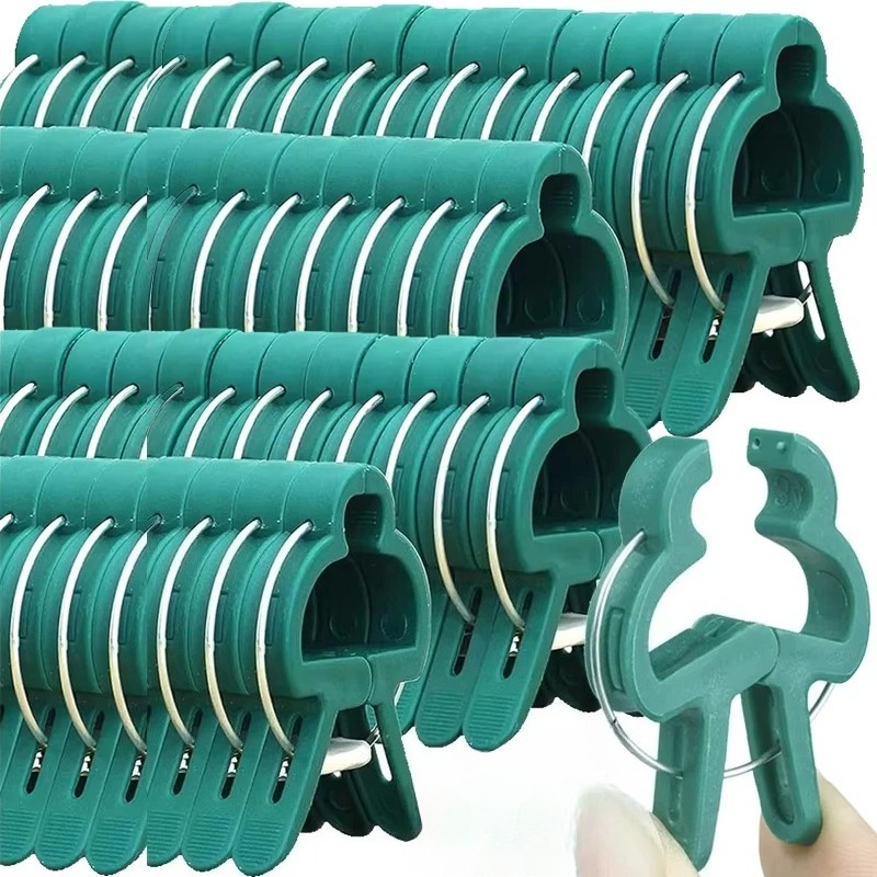 50 Reusable Plant Fixed Clips, - Vine Climbing Plastic ulasan dan harga