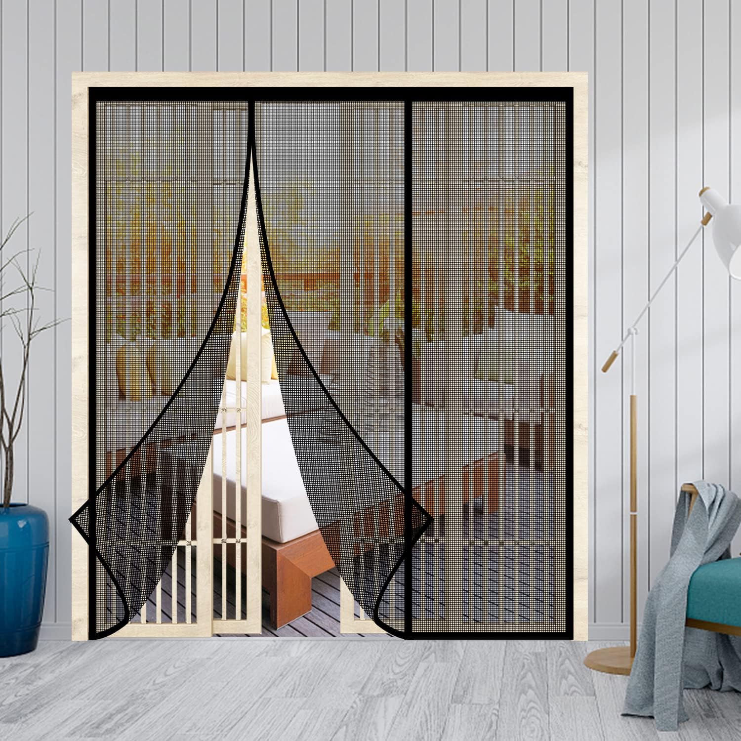 Fiberglass Magnetic Screen Doo - Screen Top Mesh ulasan dan harga