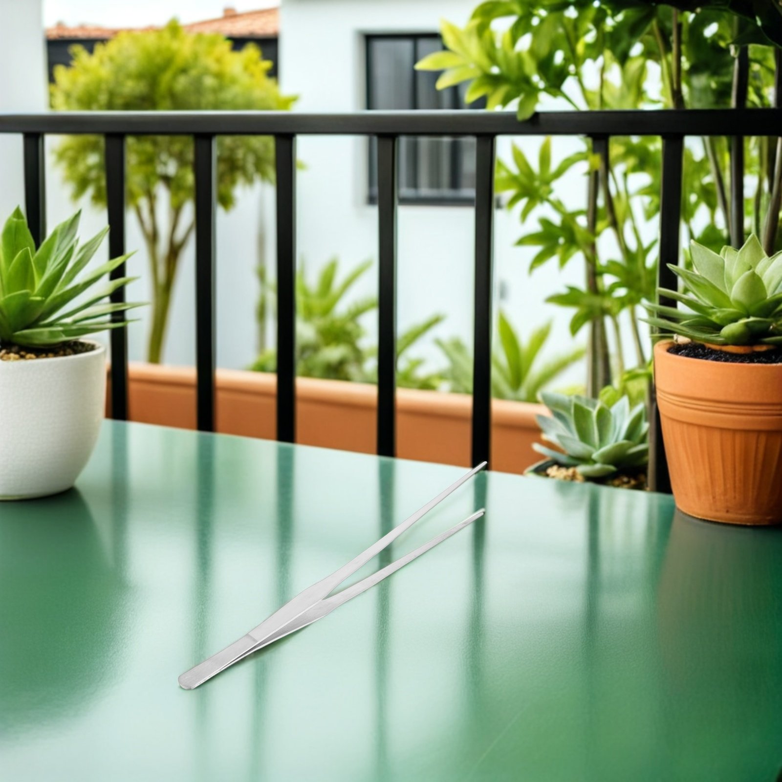 3Pcs Stainless Steel Aquarium  - Feeding Tong Stainless ulasan dan harga