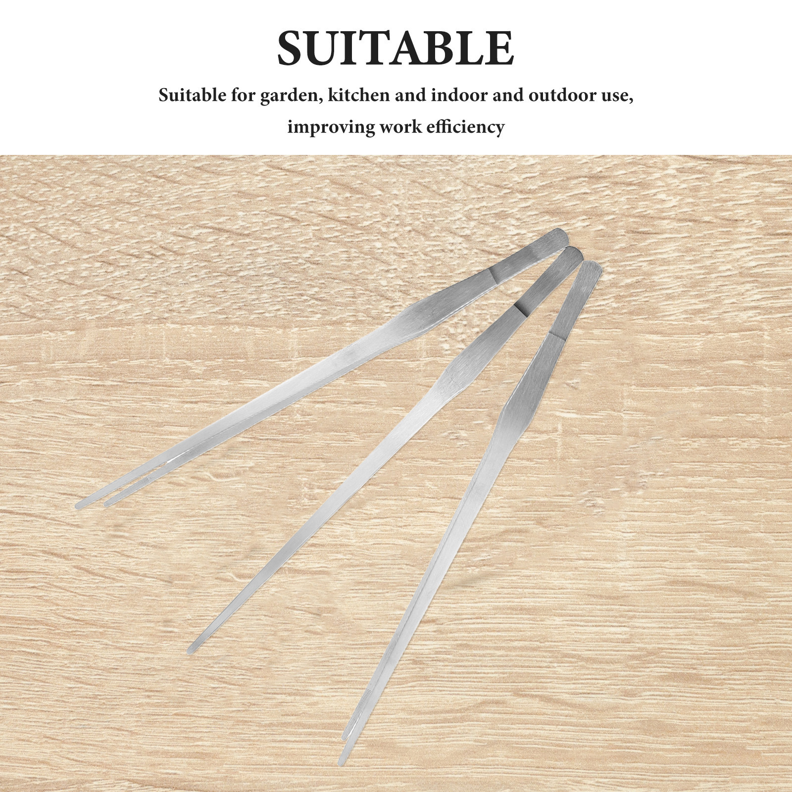 3Pcs Stainless Steel Aquarium  - Feeding Tong Stainless ulasan dan harga