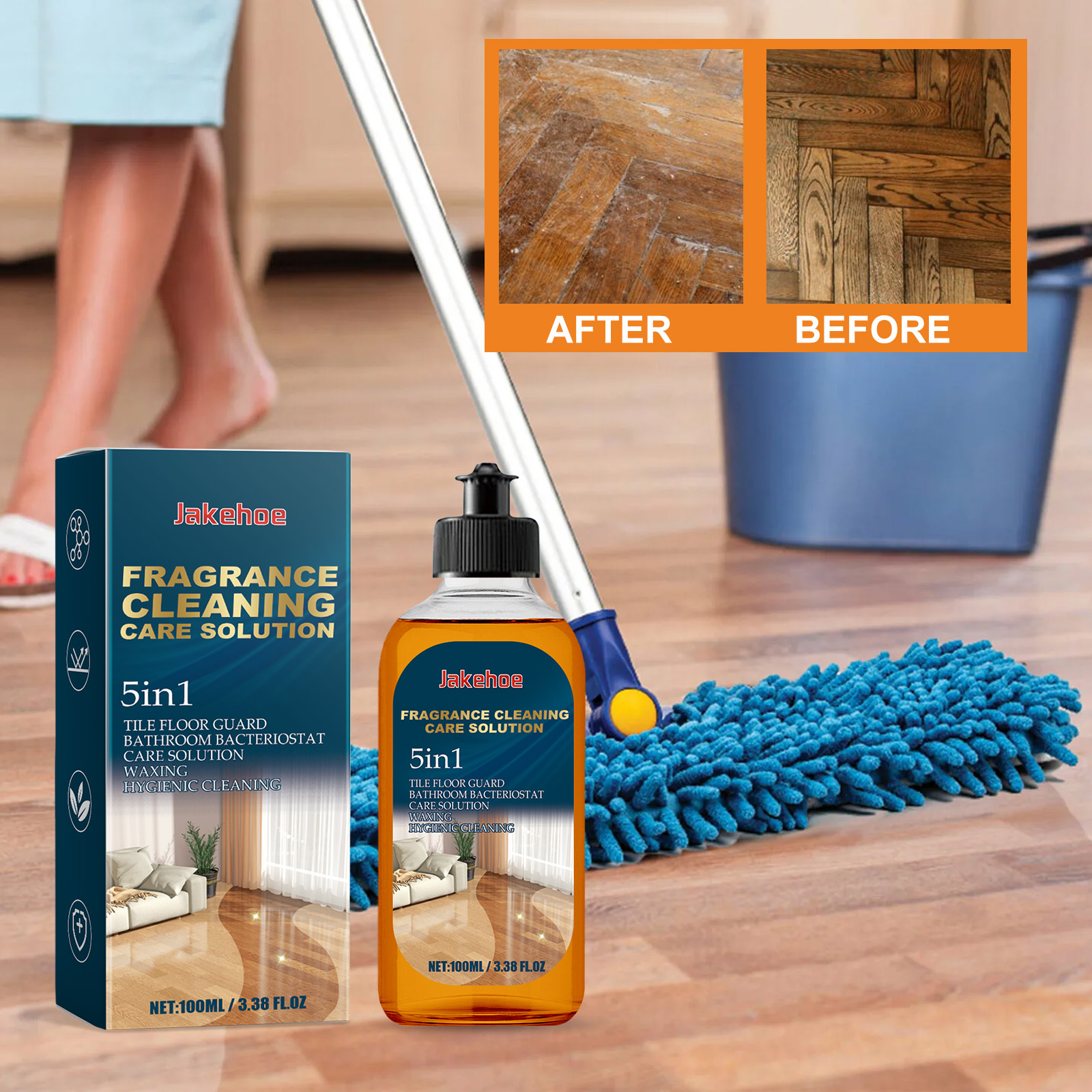 Jakehoe Floor Cleaner Decontam - Ceramic Tile Floor ulasan dan harga